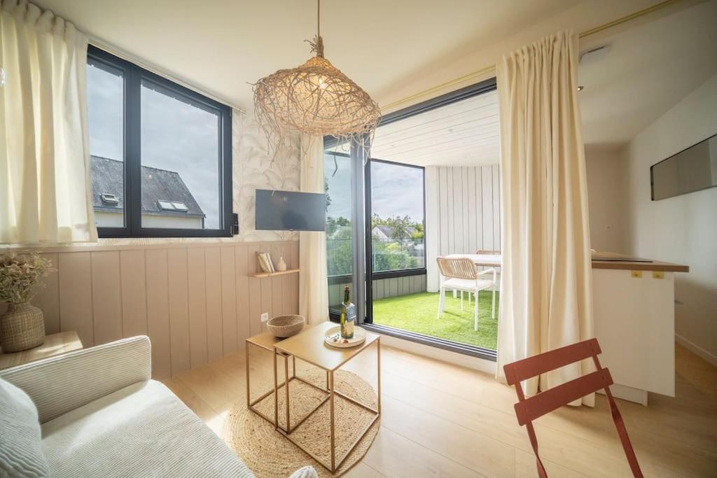 Appart'Hotel & Spa "Les Voiles" Le Pere Banard Carnac Exterior foto